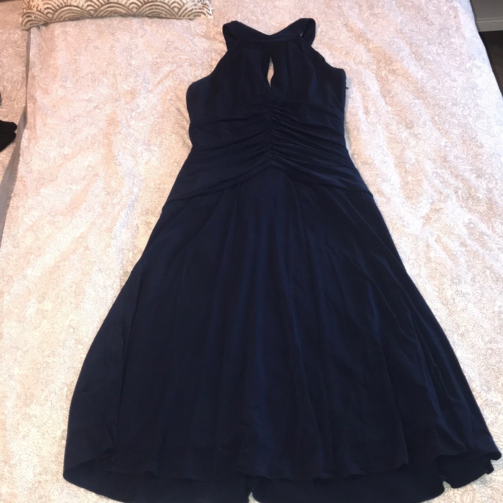 Laundry by Shelli Segal Blue Evening Dress